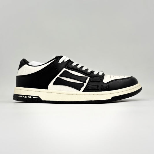 Amiri modelo Skel Top Low White Black