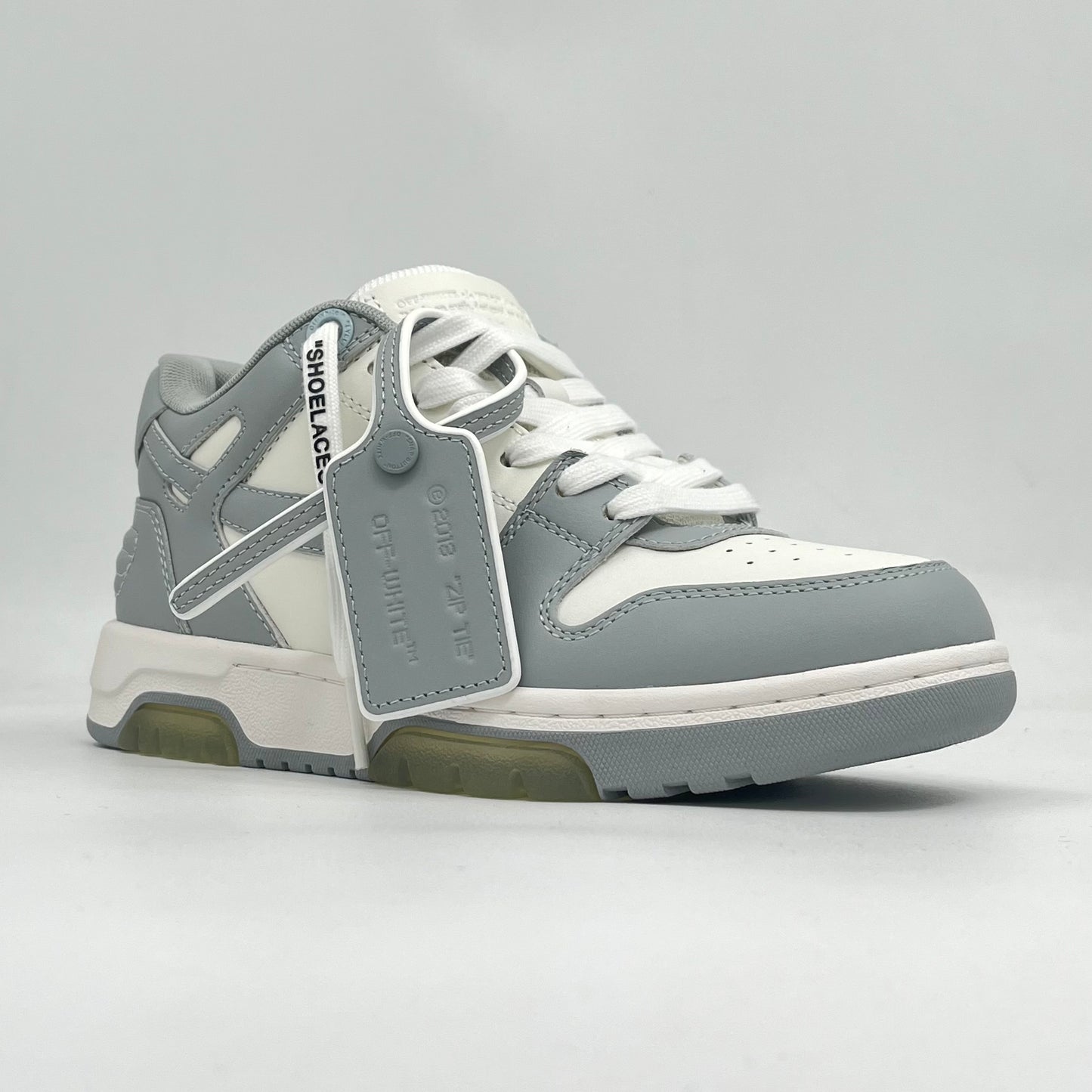 Off White “OOO” White Grey