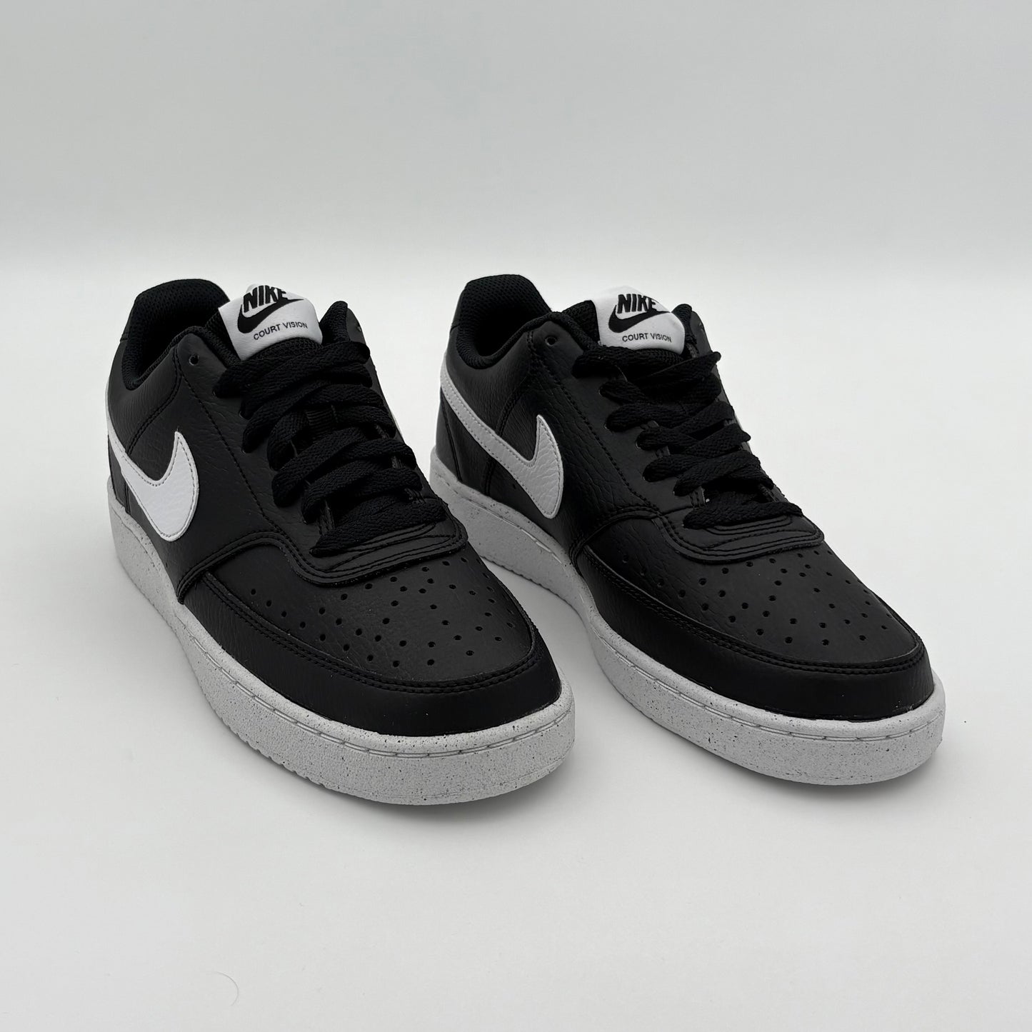 Nike Court Vision Low Negro Blanco