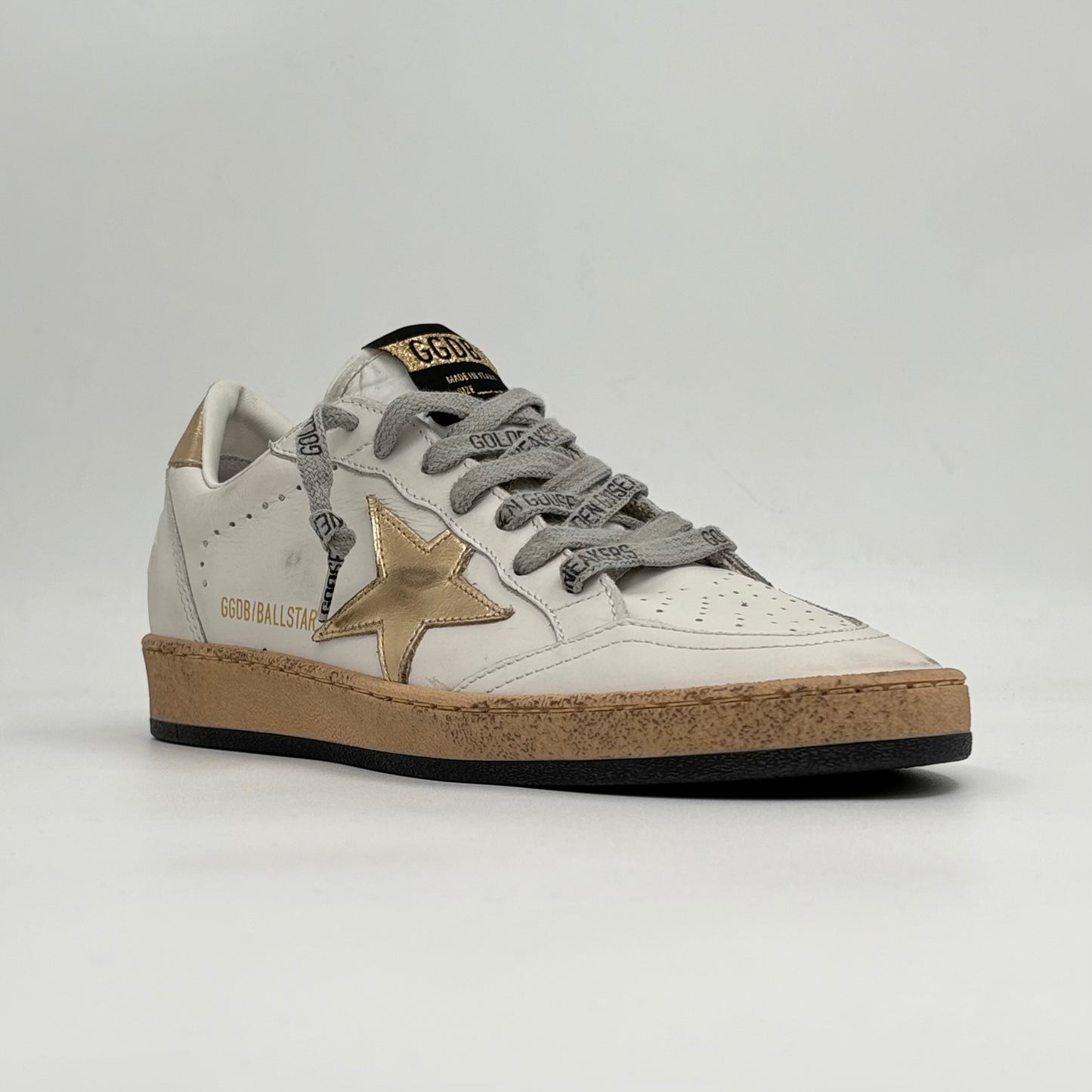 Golden Goose Ball Star White Platinum