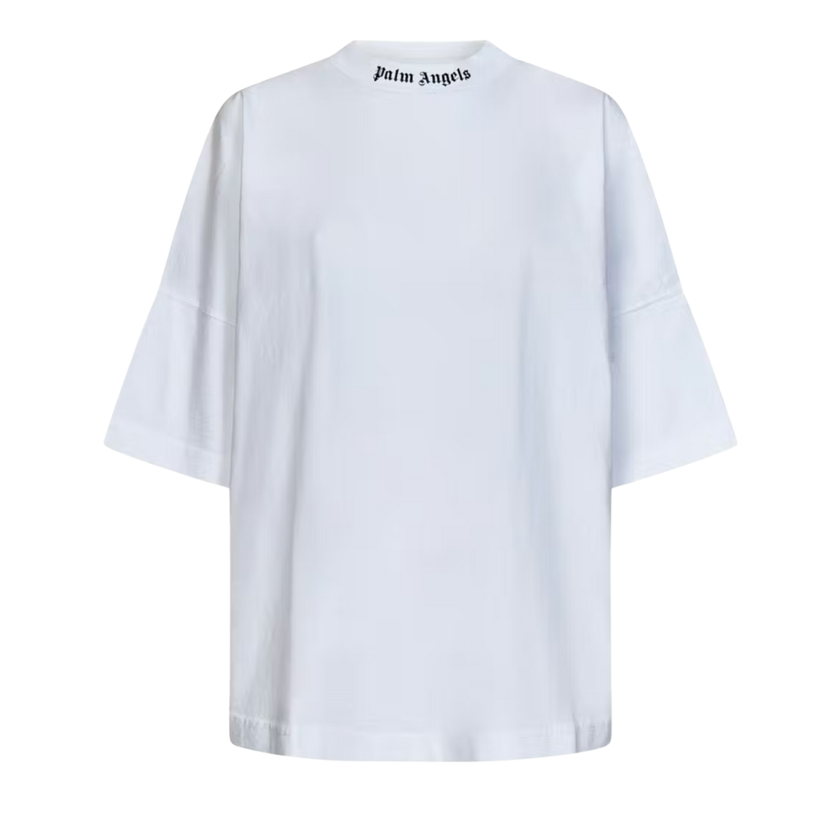 Palm Angels Logo Back Print Tee – White
