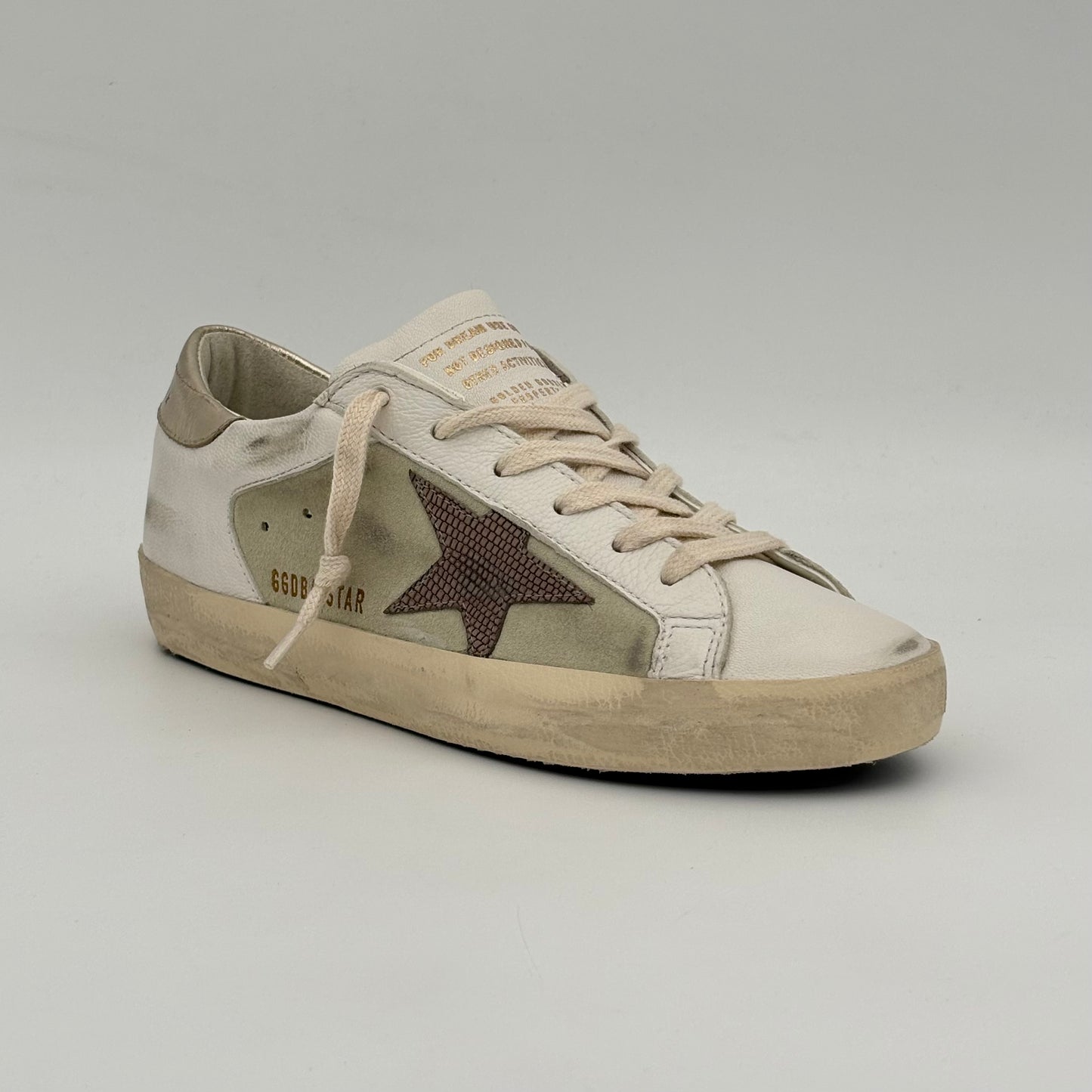 Golden Goose Súper Star White Brown
