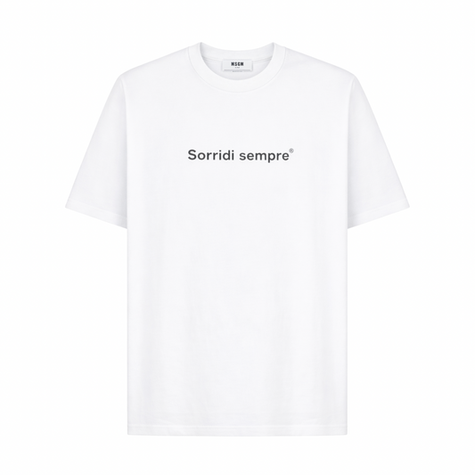 MSGM “Sorridi Sempre” Tee