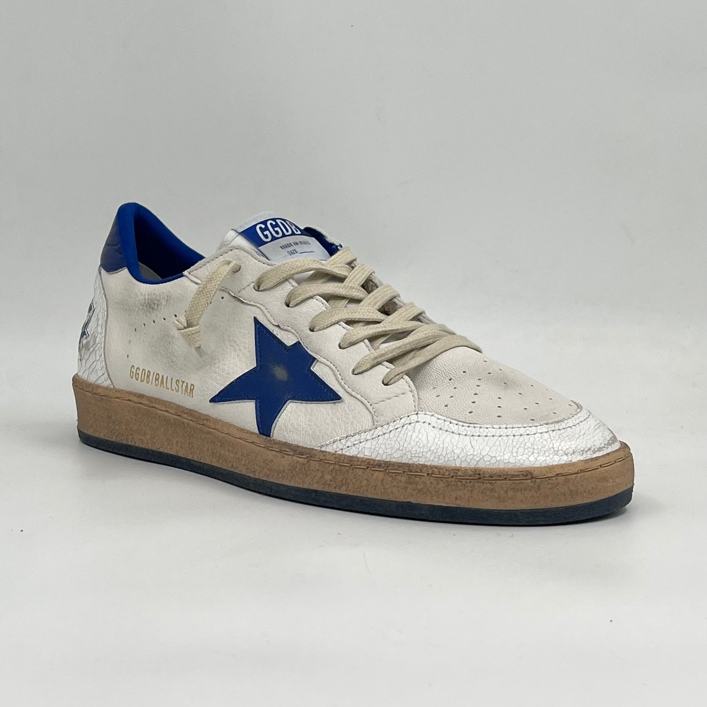 Golden Goose Ball-Star White Bluette