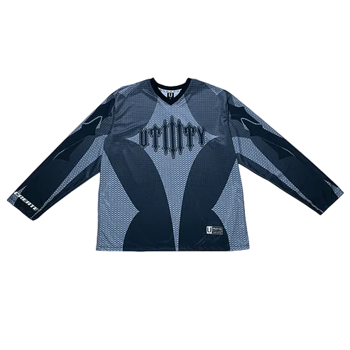 Urban Utility Off-Road Grey Black Longsleeve Jersey