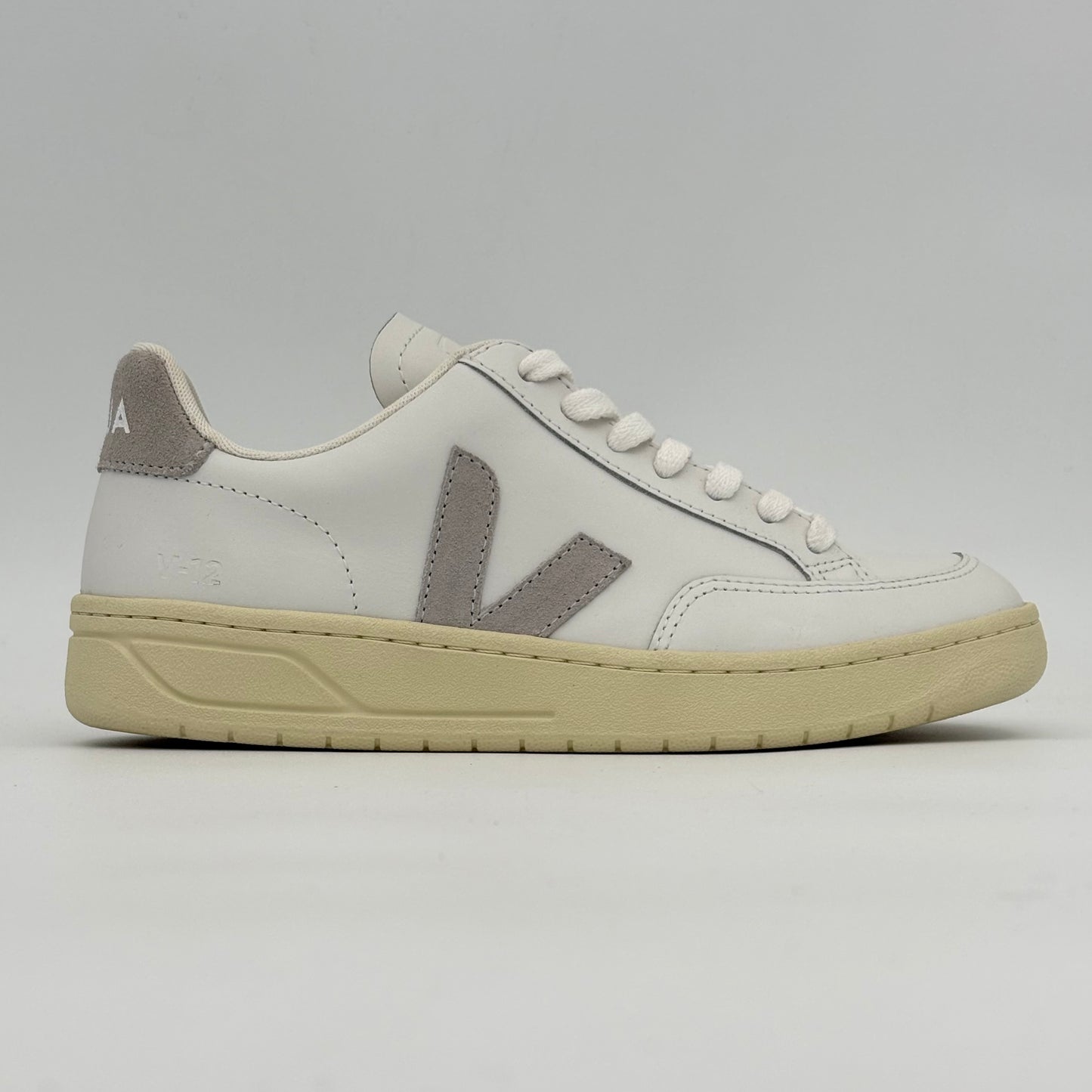 Veja V-12 White Natural Suede