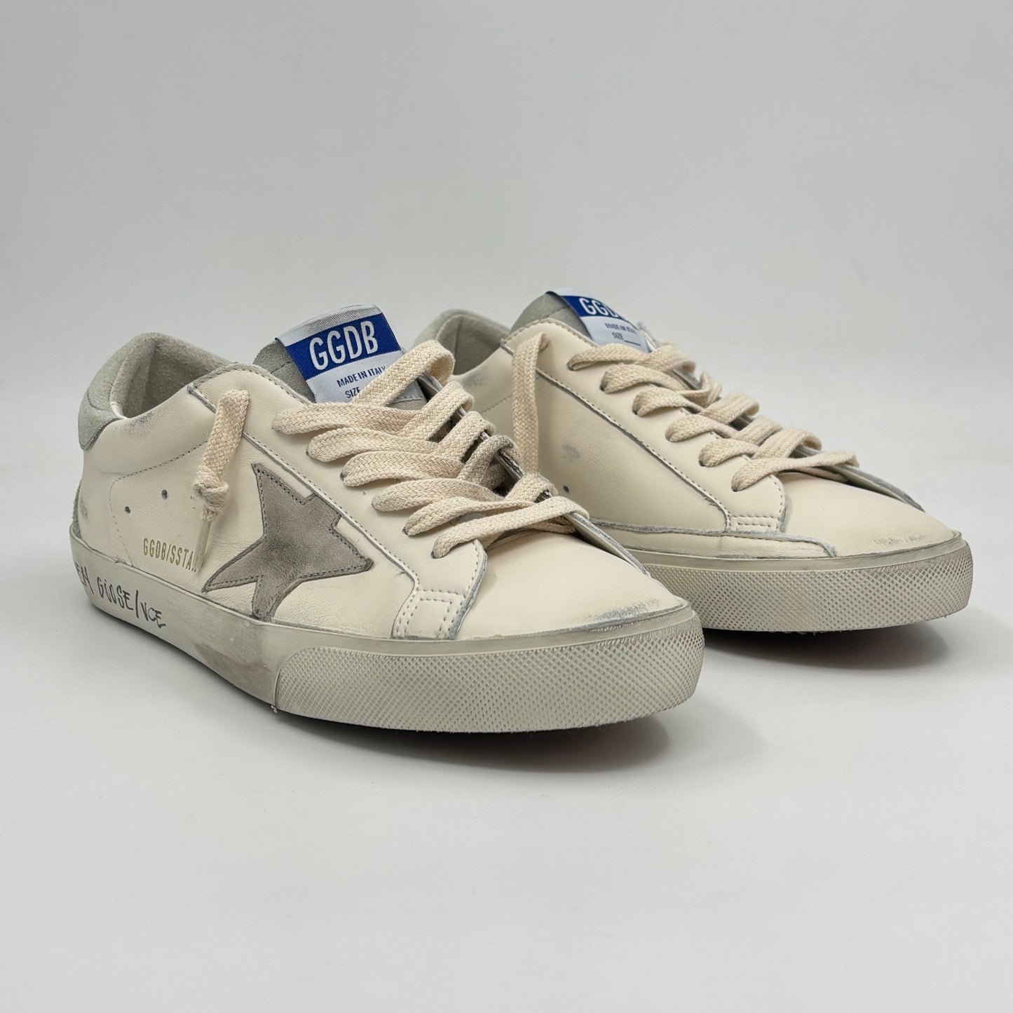 Golden Goose Super Star White Grey