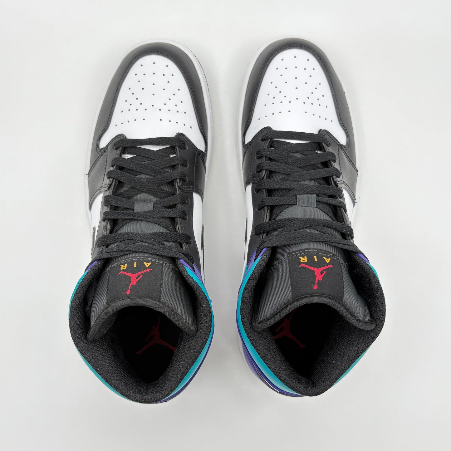 Jordan 1 Mid Court Purple Tropical Twist