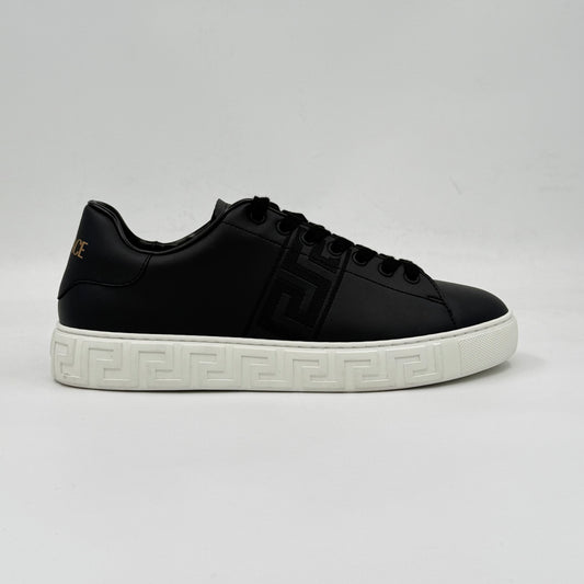 Versace Embroidered Greca Black