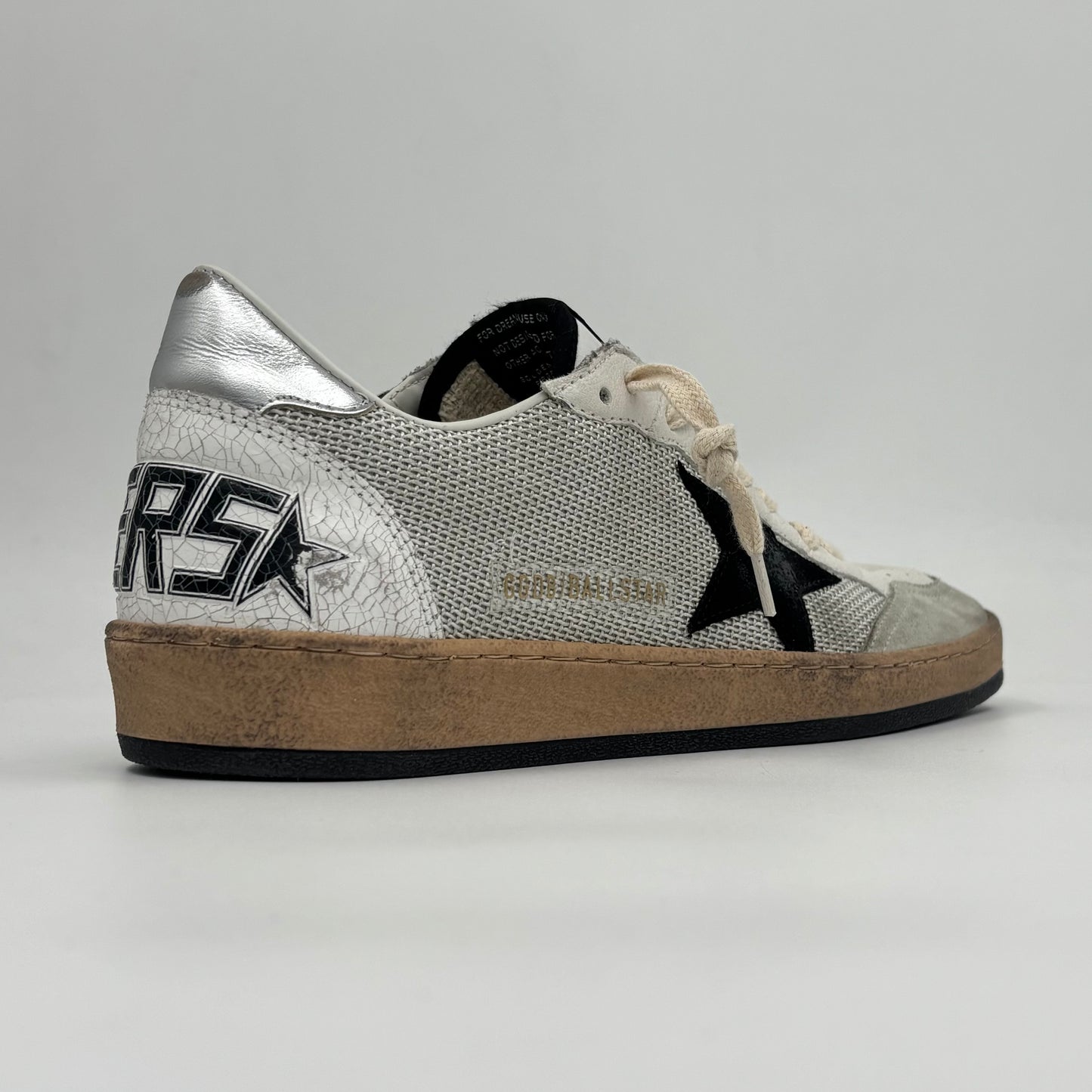 Golden Goose Ball Star Light Silver Black