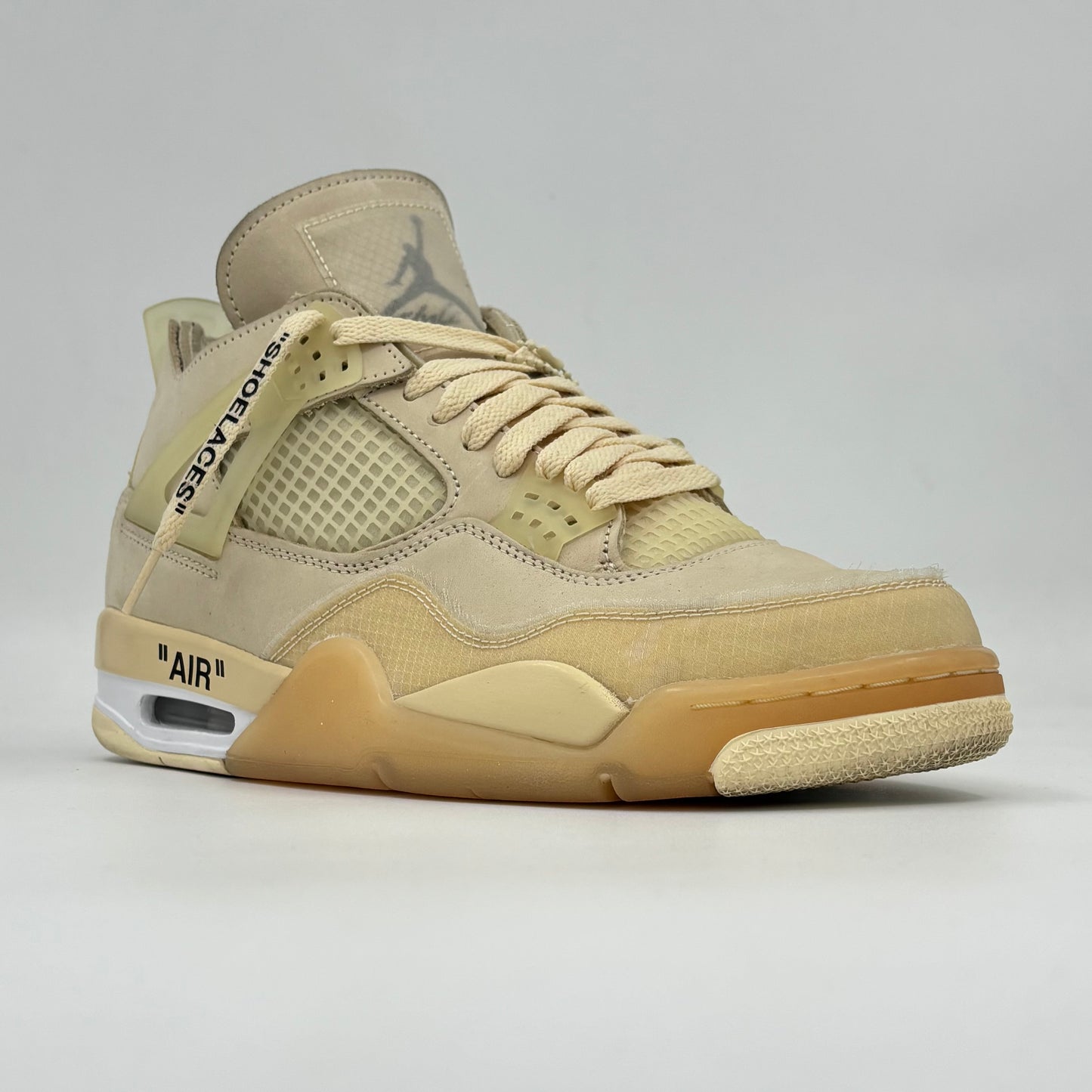 Air Jordan 4 Retro Off-White "Sail" (Pre-owned 8/10)