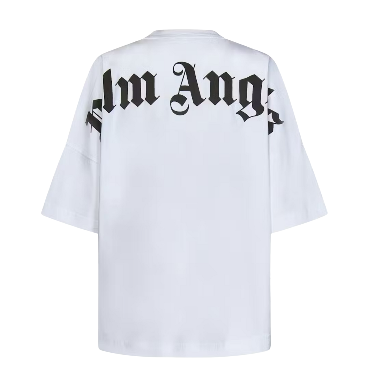 Palm Angels Logo Back Print Tee – White