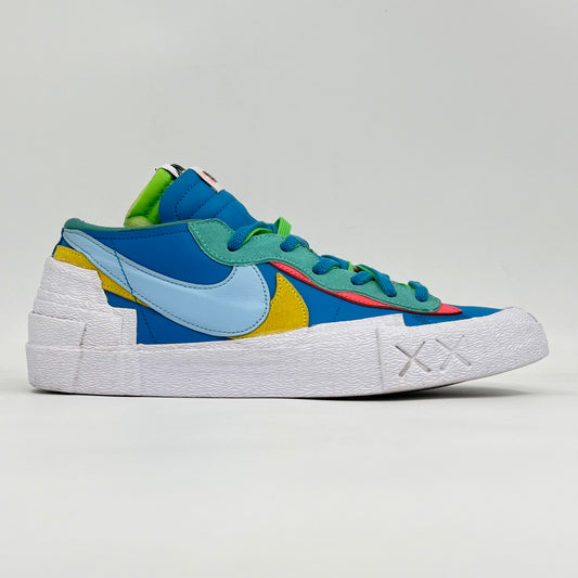 Nike Blazer Low sacai KAWS Neptune Blue (Pre-owned 9/10 No Box)