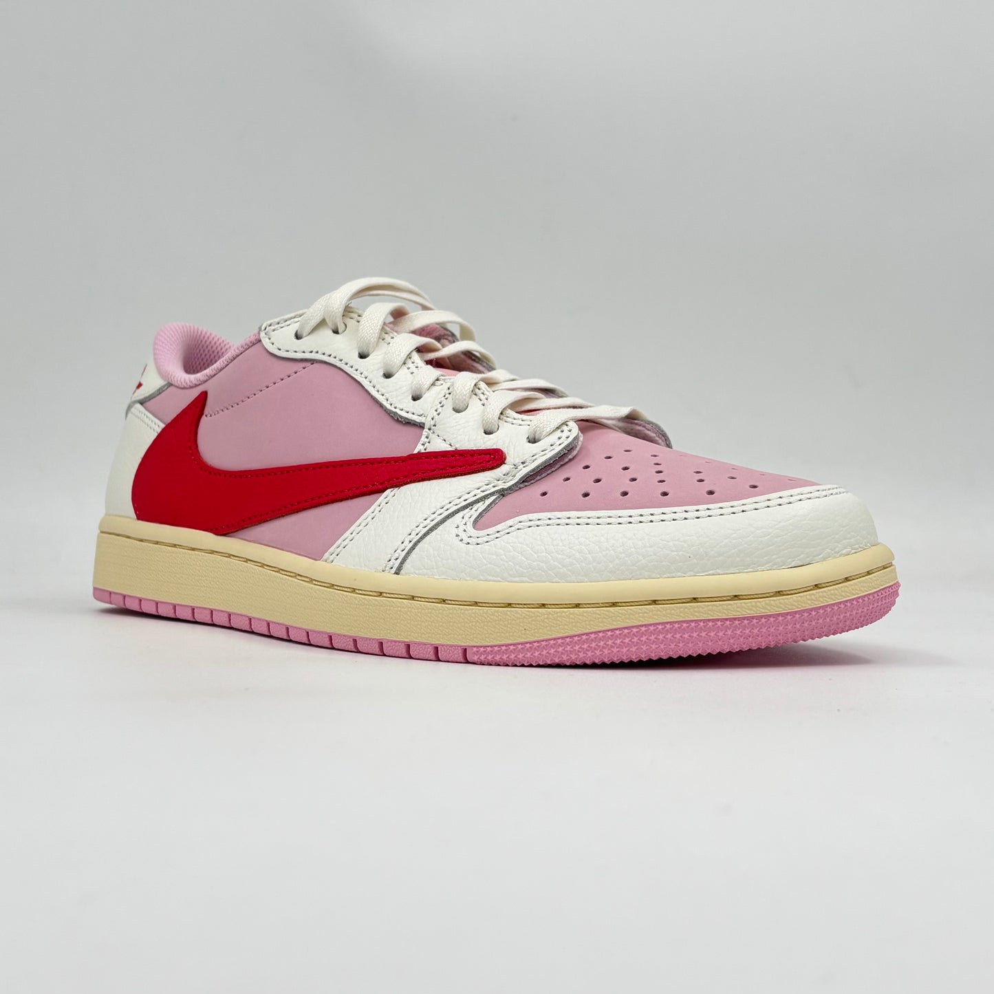 Jordan 1 Retro Low Travis Scott Sail Tropical Pink