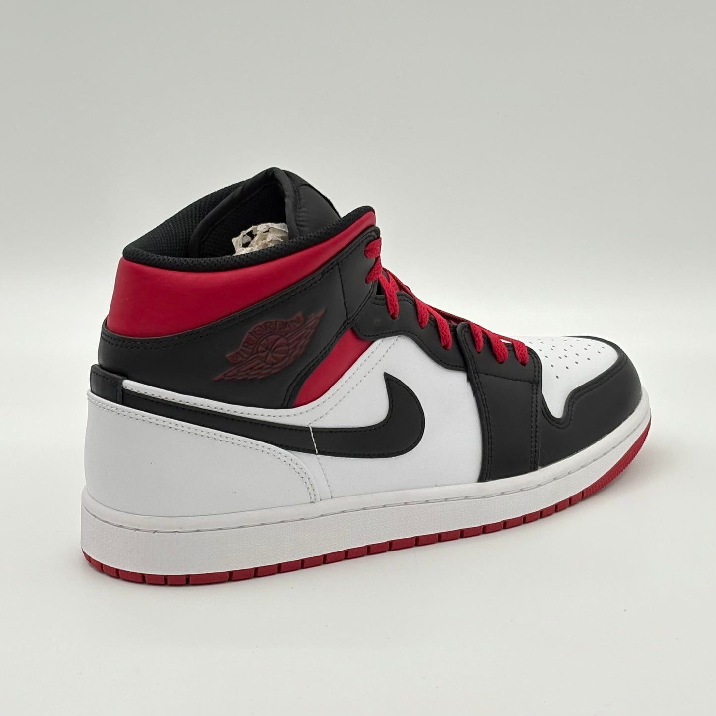 Jordan 1 Mid Gym Red Black