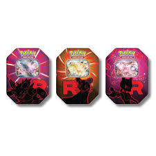 POKEMON TCG ESP MINI TIN (ROCKET TEAM NIDOKING - MEWTWO - PERSIAN EX)