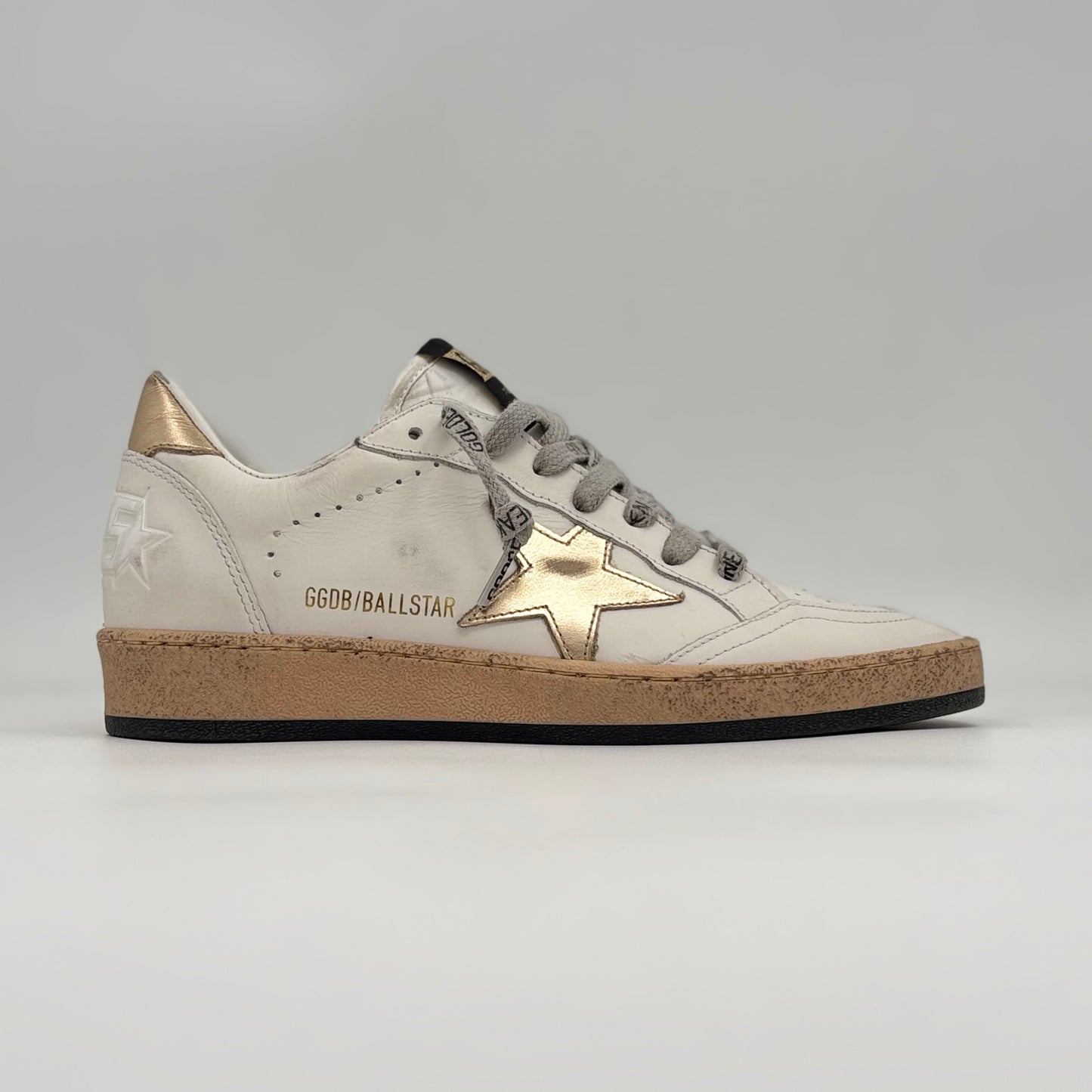 Golden Goose Ball Star White Platinum
