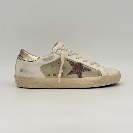 Golden Goose Súper Star White Brown