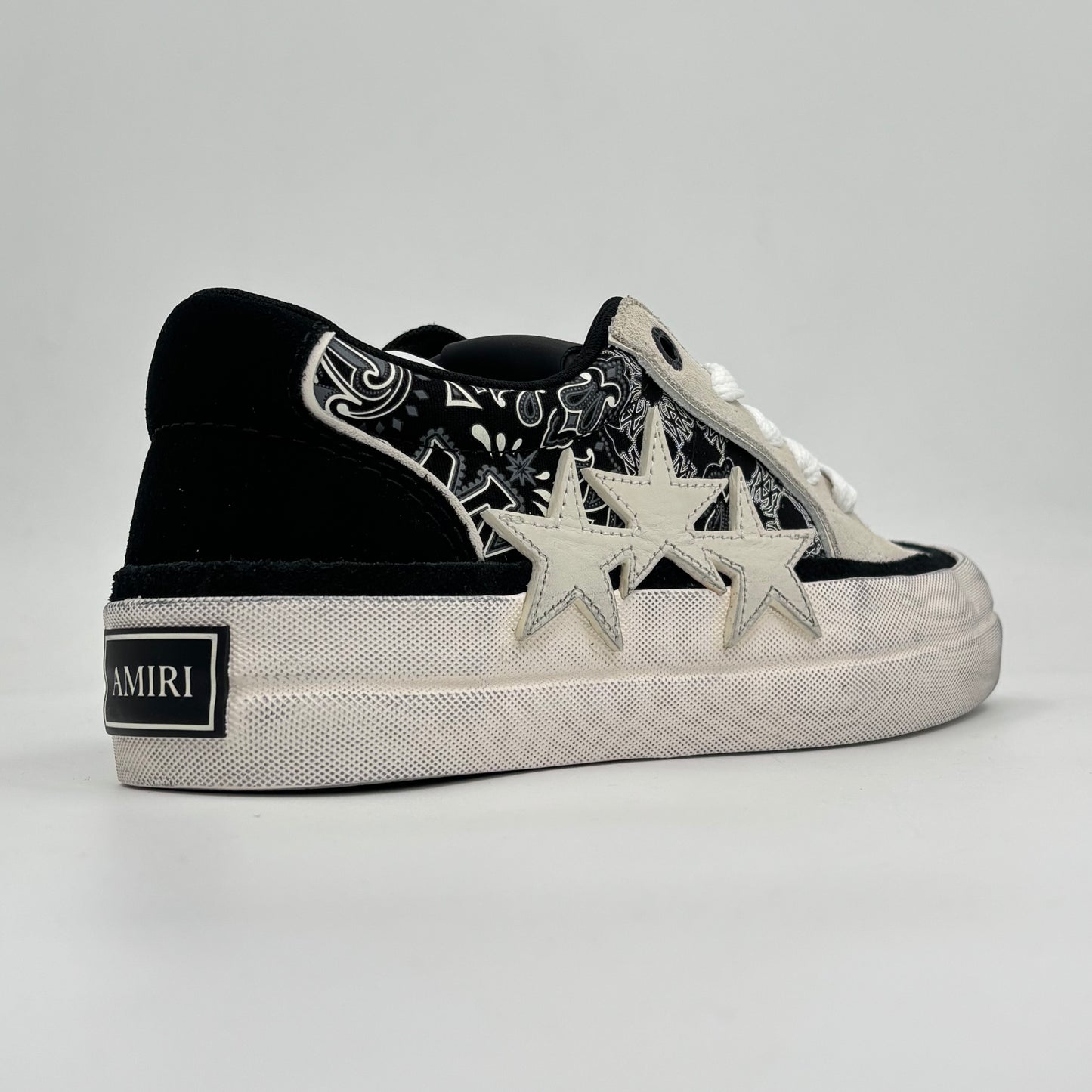 Amiri Bandana Sunset Skate Black