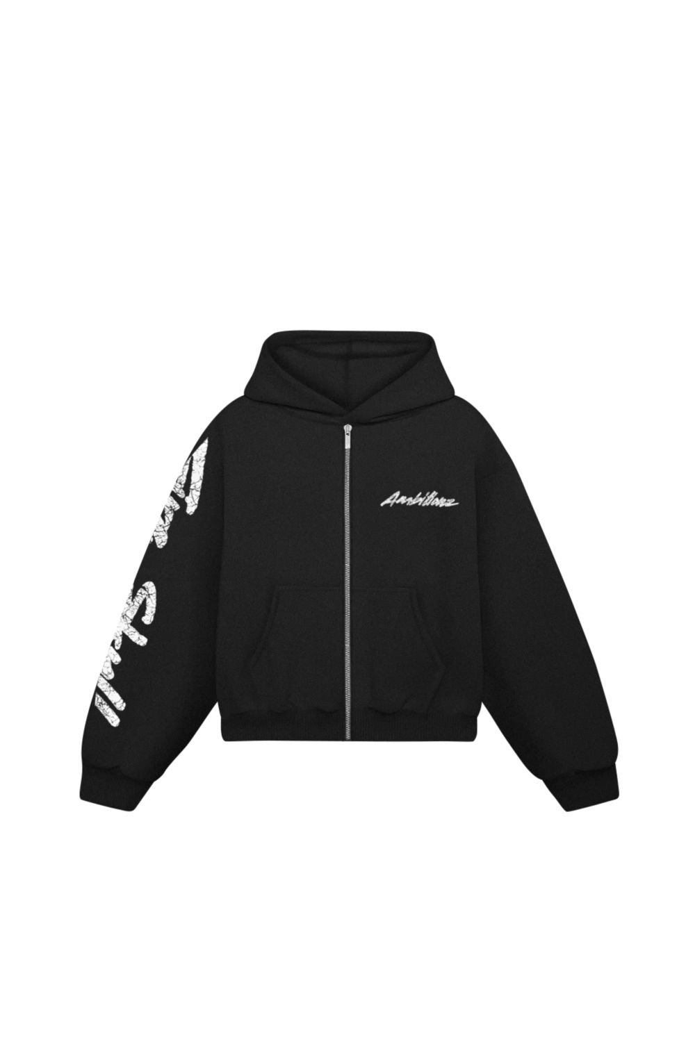 AZ FIRE SKULL ZIPPER