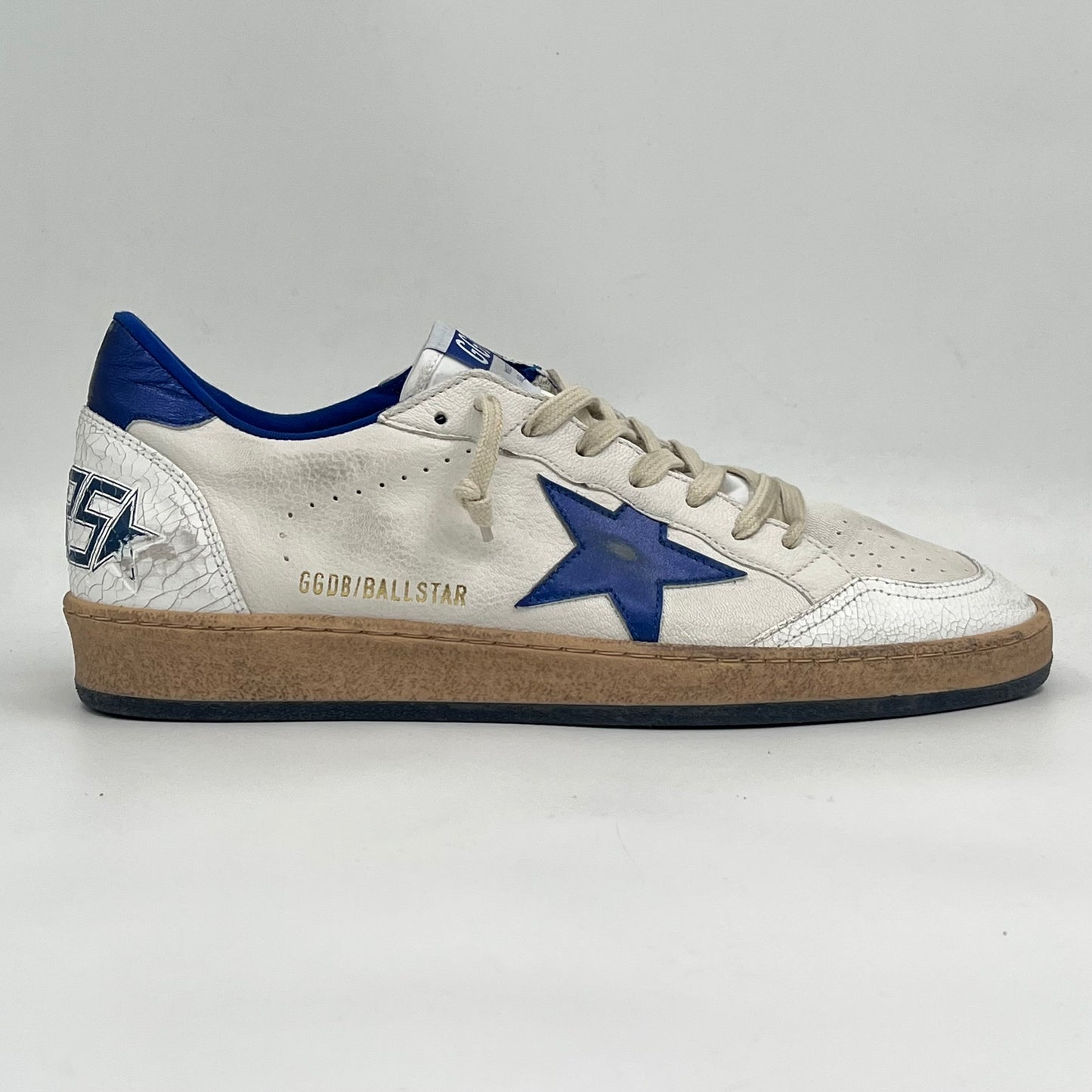 Golden Goose Ball-Star White Bluette