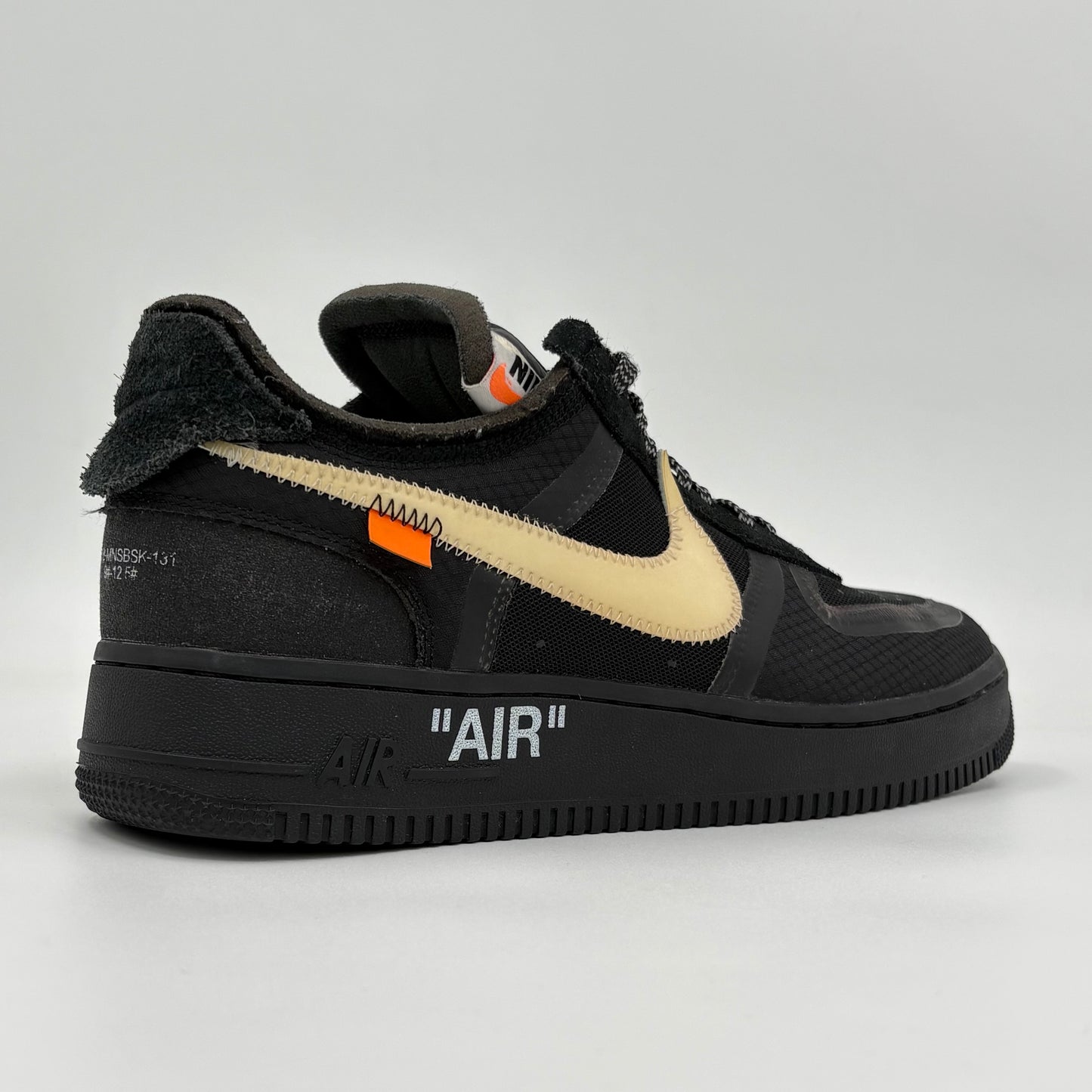 Nike Air Force 1 Low
Off-White Black White                (Pre-owned condition 7/10)