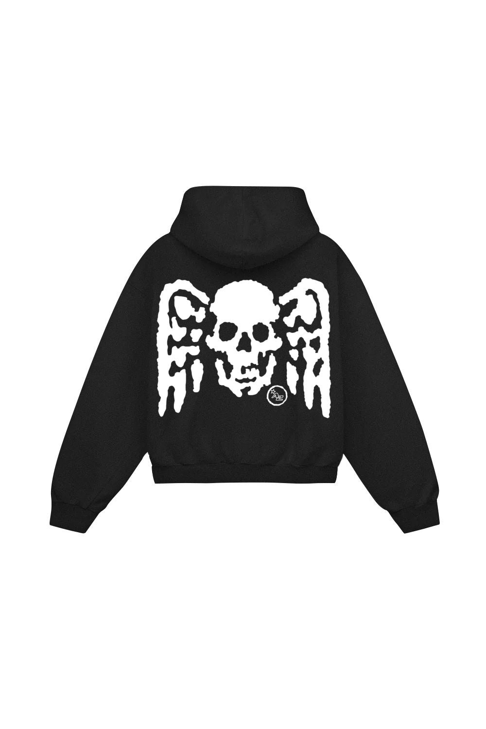 AZ SKULL ANGEL ZIPPER