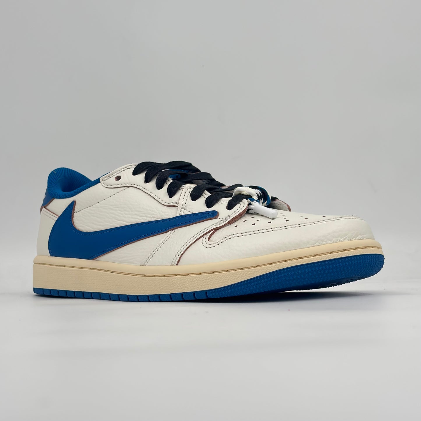 Jordan 1 Retro Low OG SP Fragment x Travis Scott Sail Military Blue