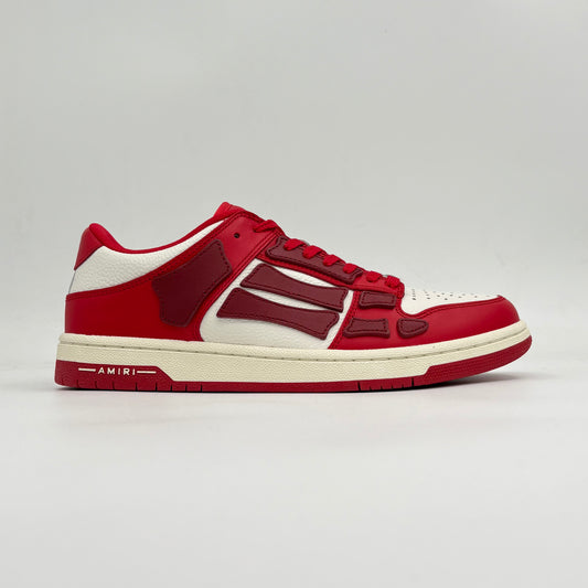 Amiri Skel Top Low Red White