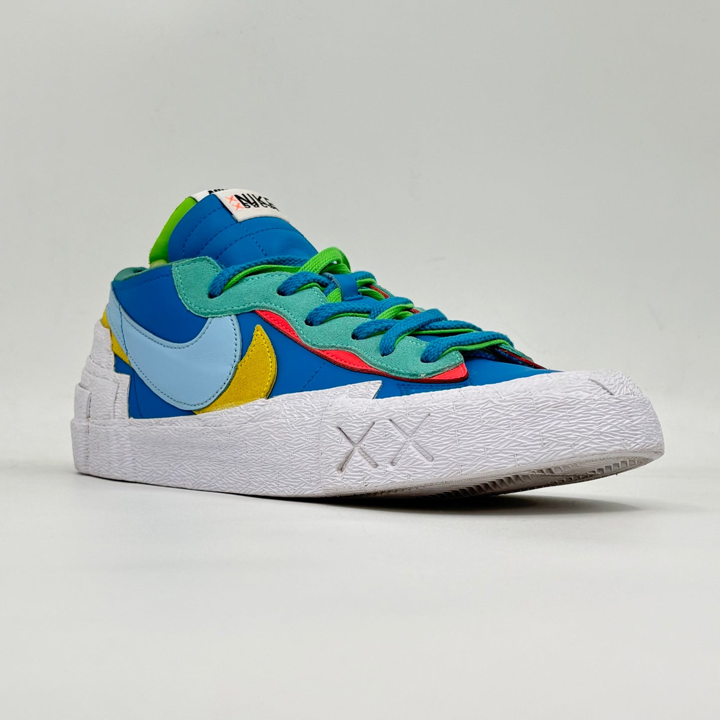 Nike Blazer Low sacai KAWS Neptune Blue (Pre-owned 9/10 No Box)