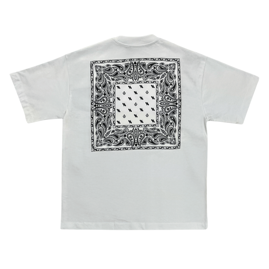 Urban Utility Bandana White Black