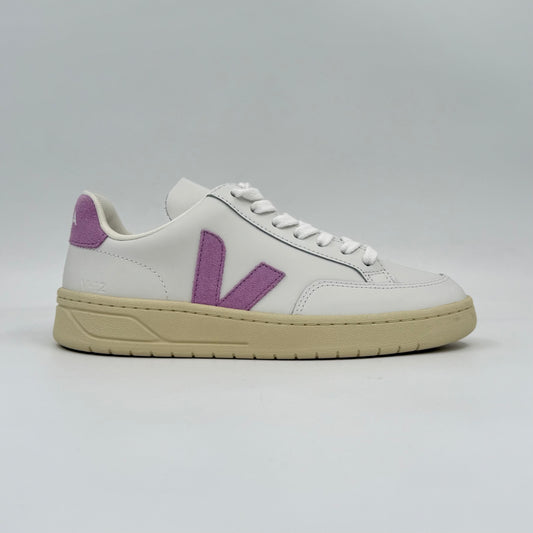 Veja V-12 Leather                        White Orchid