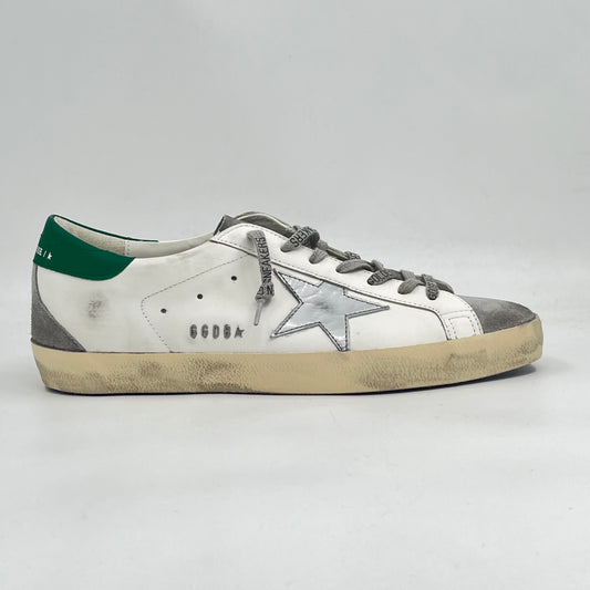 Golden Goose Súper Star Silver Green