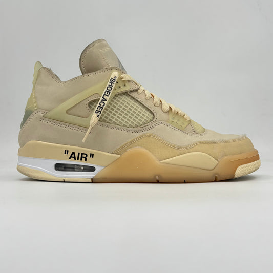 Air Jordan 4 Retro Off-White "Sail" WMNS (Pre-owned 8/10)