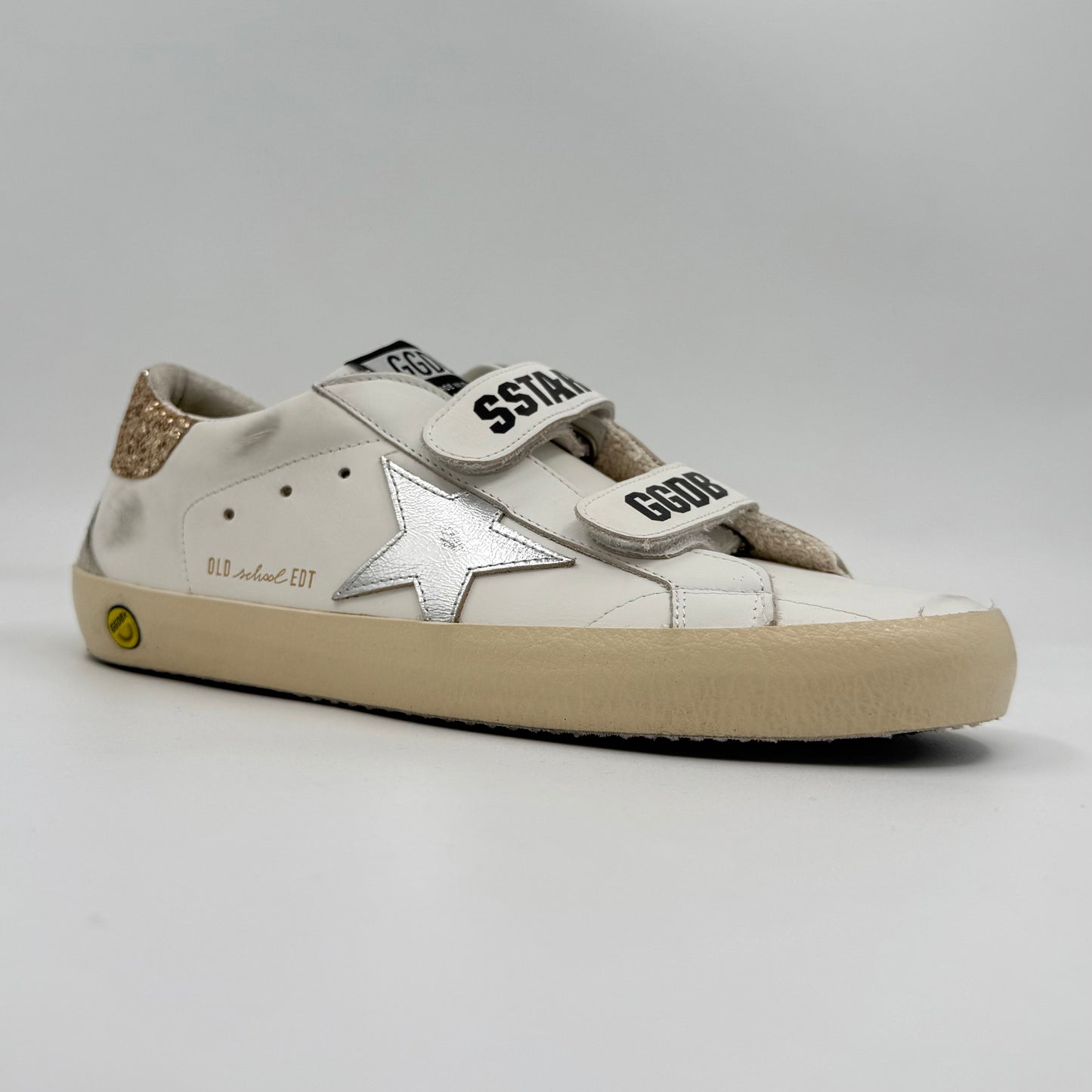 Golden Goose Kids Super Star Old School White