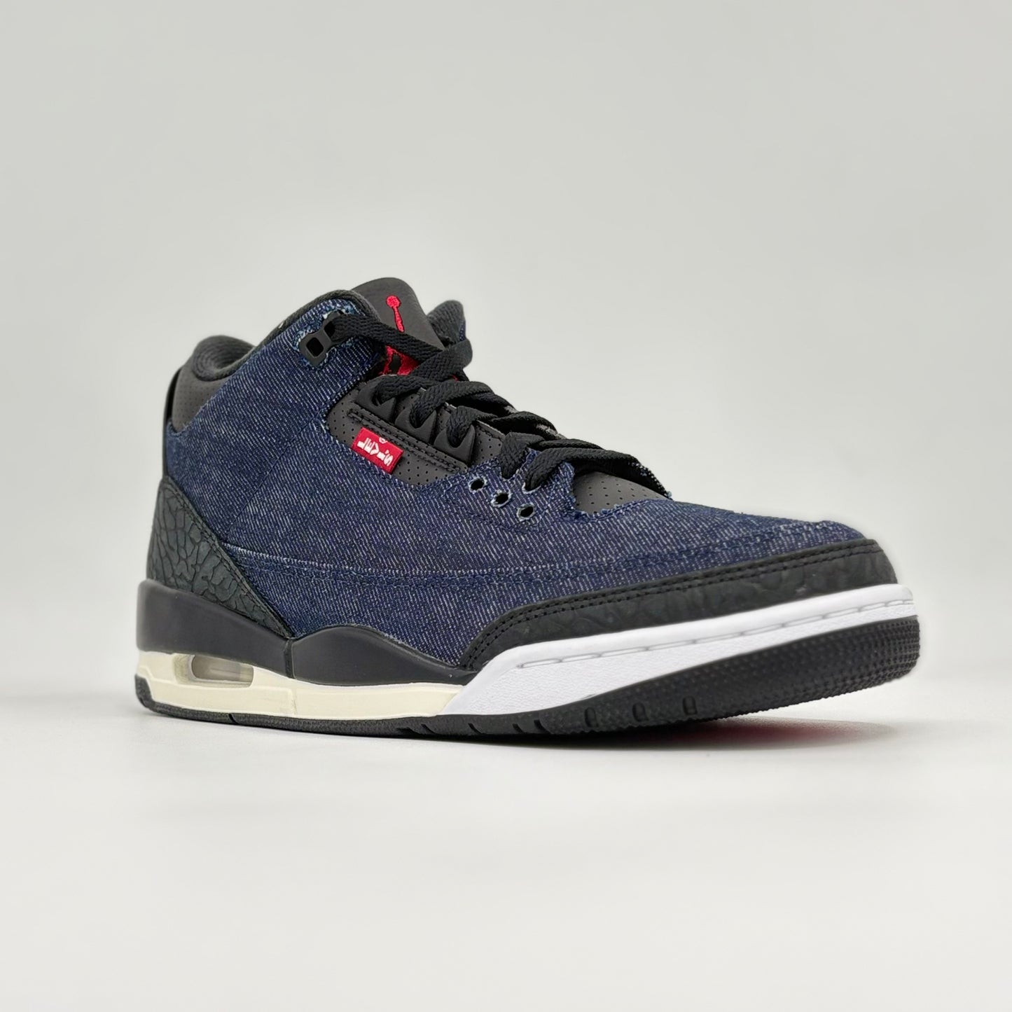 Air Jordan 3 x Levi's® Indigo and Gym Red