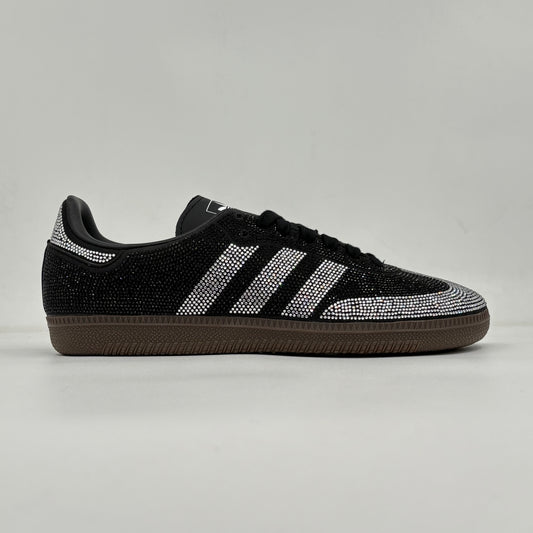 Adidas Samba OG Rhinestone Black Silver