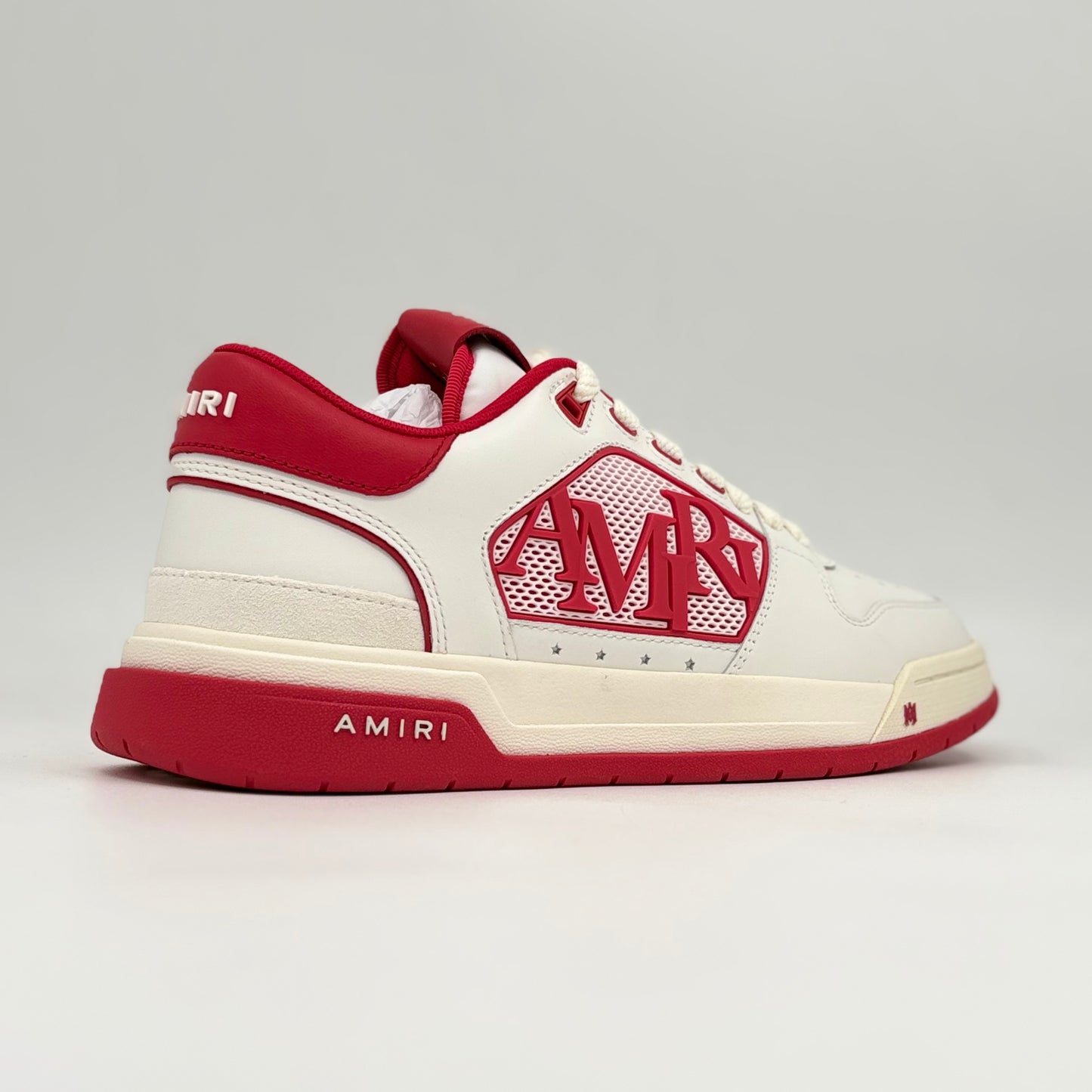 Amiri Classic Low White/Red