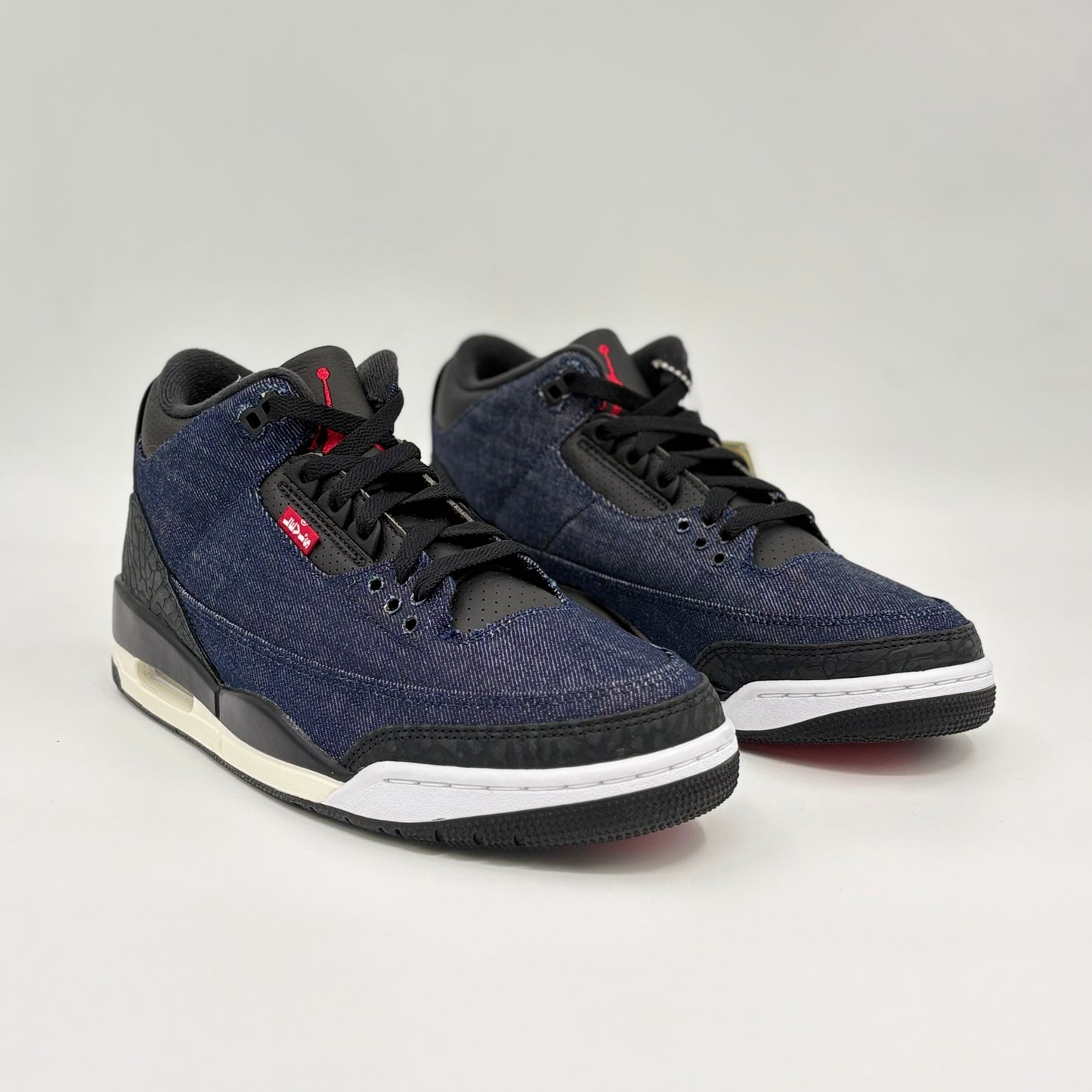 Air Jordan 3 x Levi's® Indigo and Gym Red