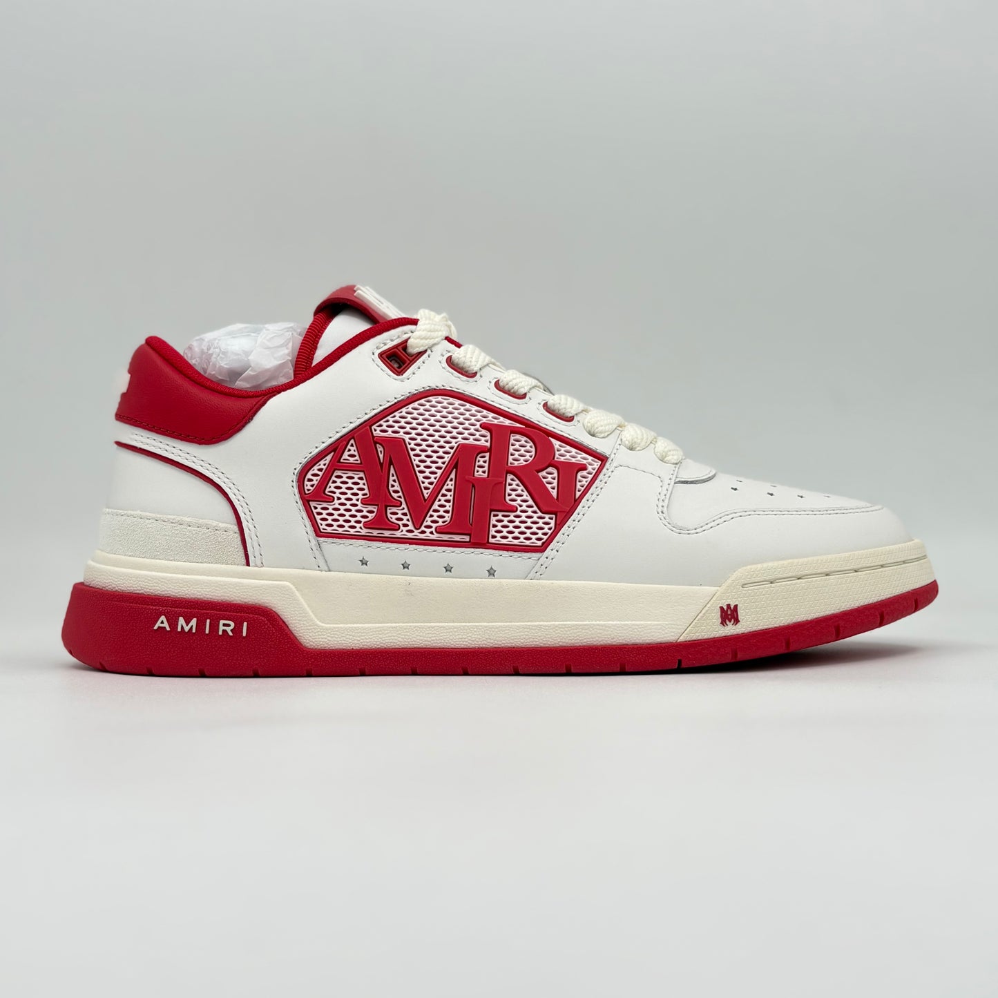 Amiri Classic Low White/Red