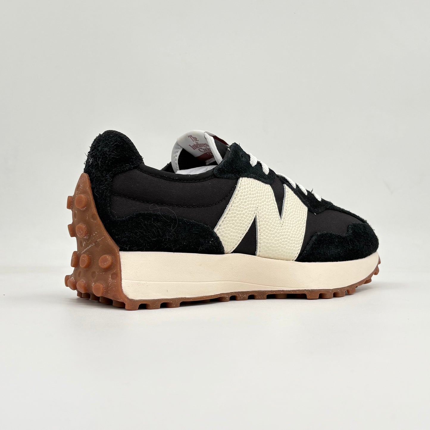 New Balance 327 Black White Gum