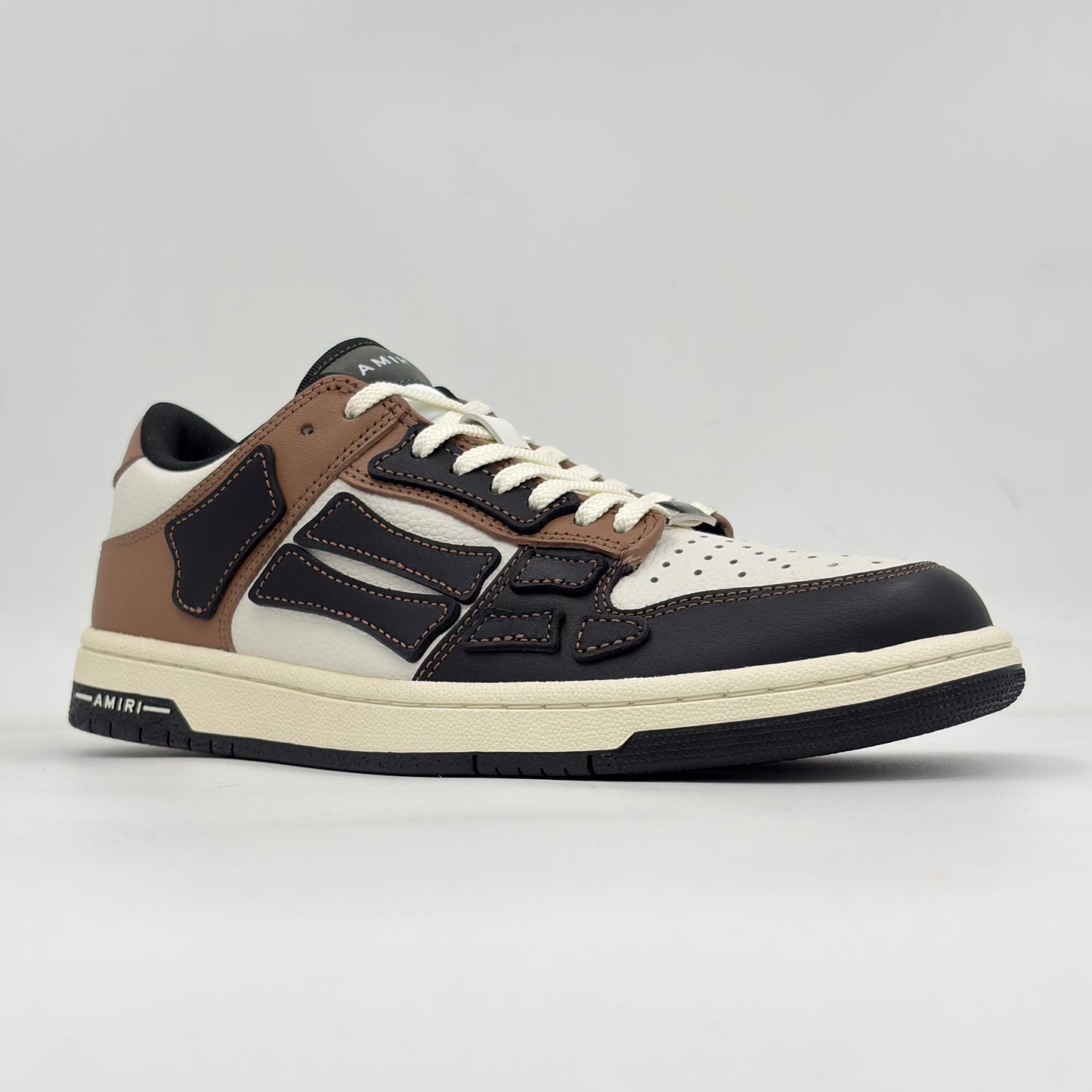 Amiri Skel Top Low Black/Brown