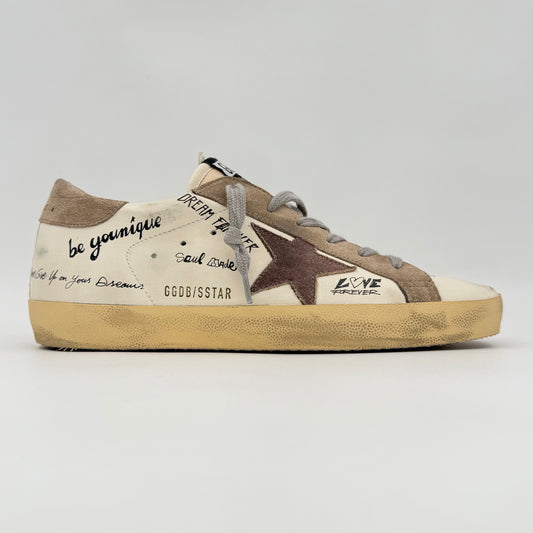 Golden Goose Super Star White Beige