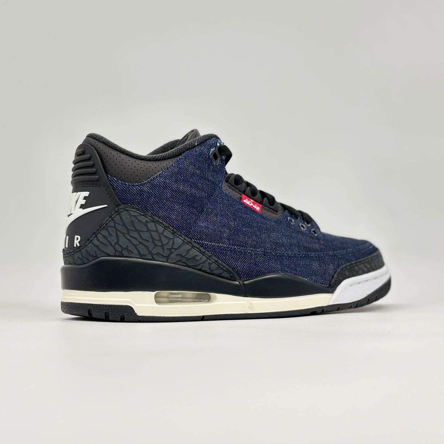 Air Jordan 3 x Levi's® Indigo and Gym Red