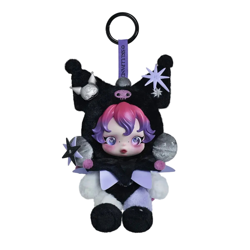 SKULLPANDA X KUROMI (VINYL PLUSH PENDANT)