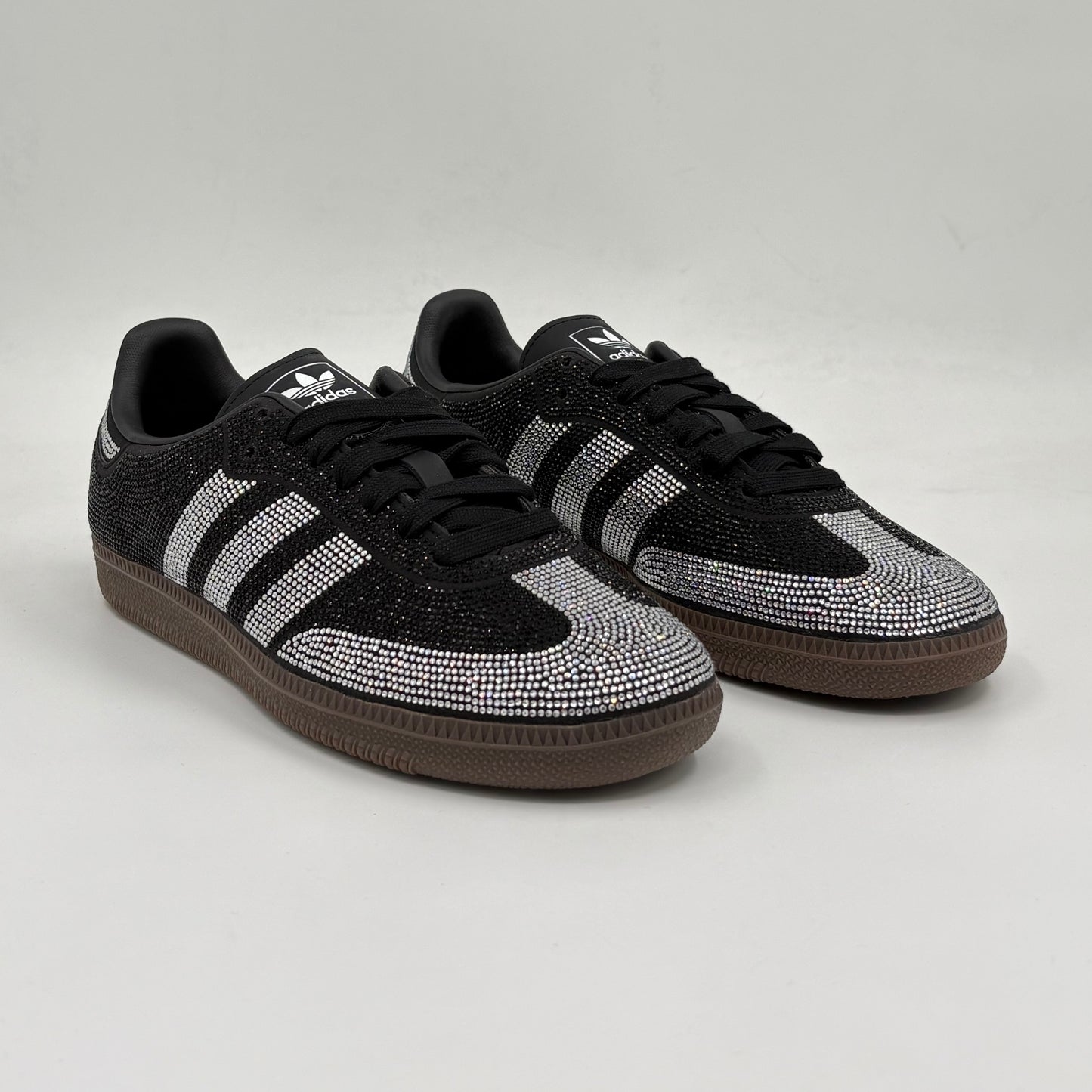 Adidas Samba OG Rhinestone Black Silver