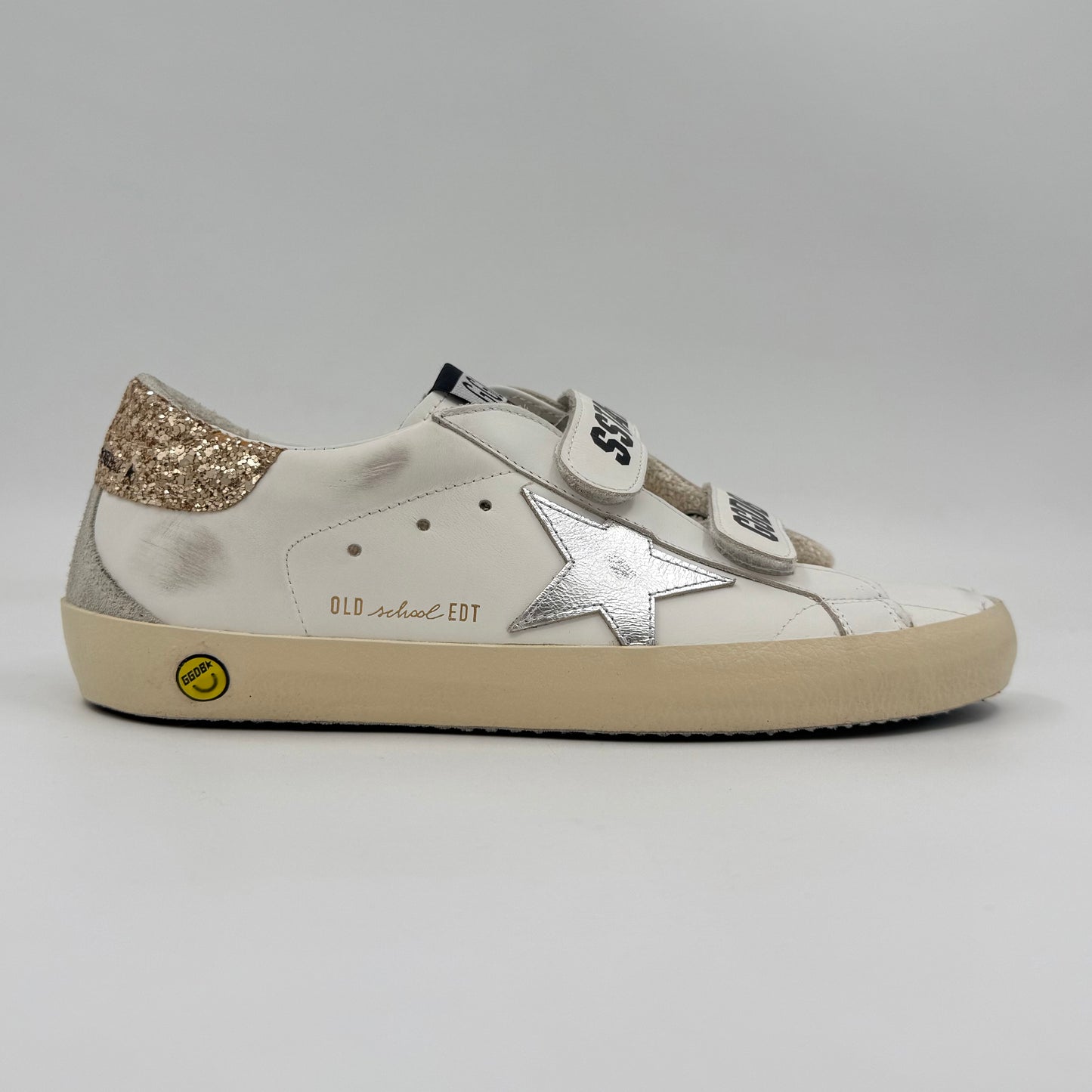 Golden Goose Kids Super Star Old School White