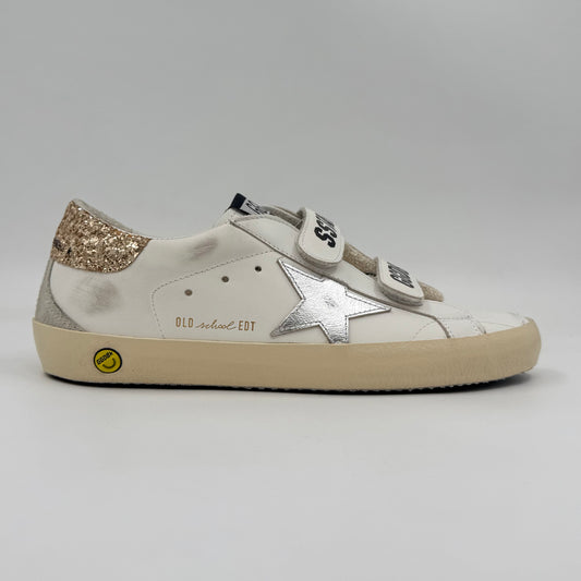 Golden Goose Kids Super Star Old School White