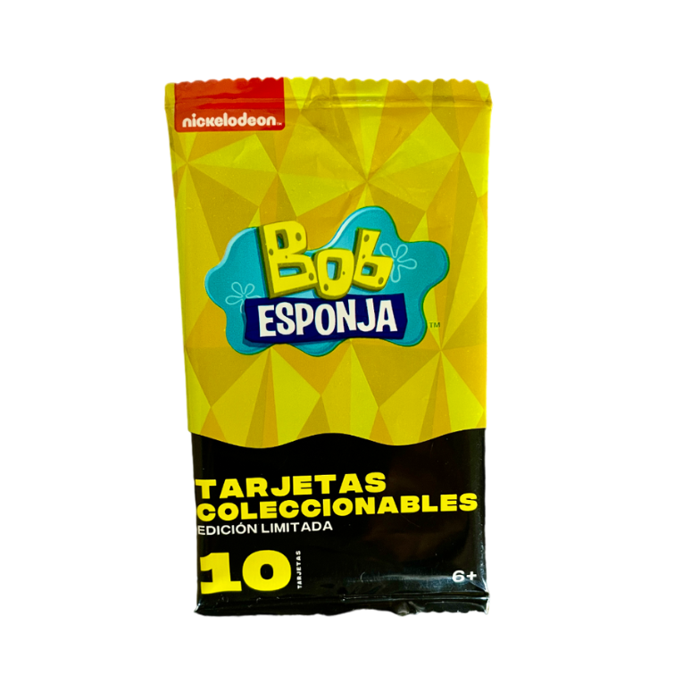 BOB ESPONJA (10 PACK TARJETAS COLECCIONABLES)