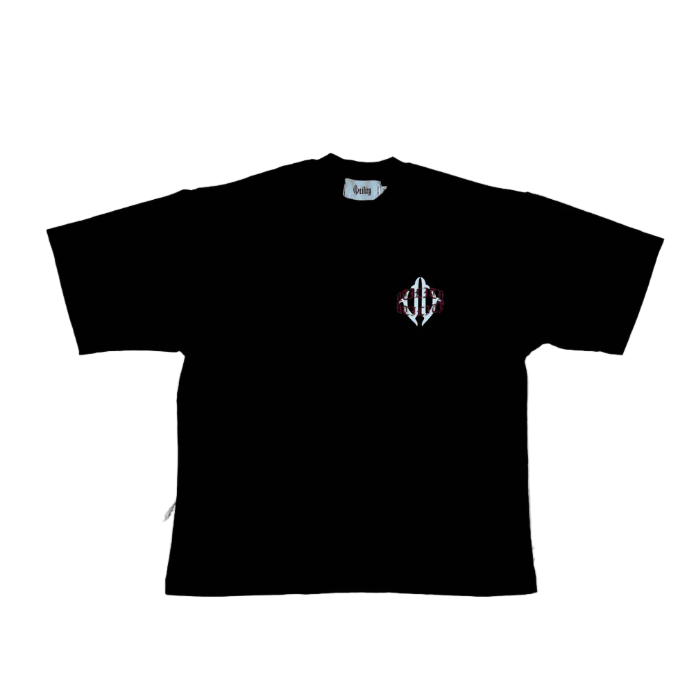 Utility Con Mucho Amor Pegasus Black Red T-Shirth